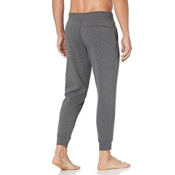 UGG 1103582 Men's Sz Large Charcoal Heather Fleece Hank Jogger Pants - Picture 11 of 11